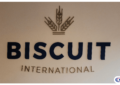 Bannière mur d'image en lettres PVC Biscuit International