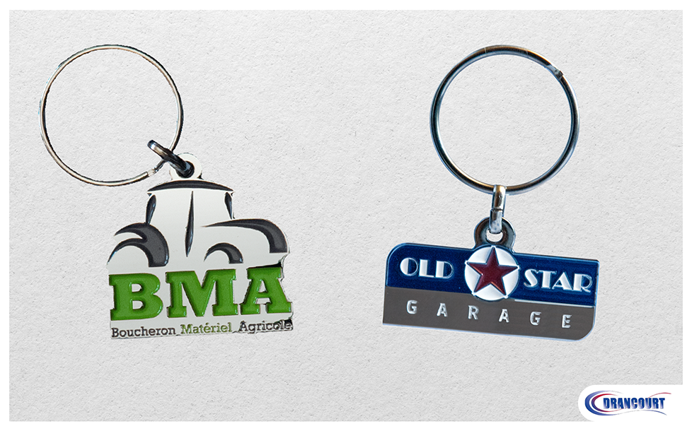 porte-clés BMA et Old Star garage